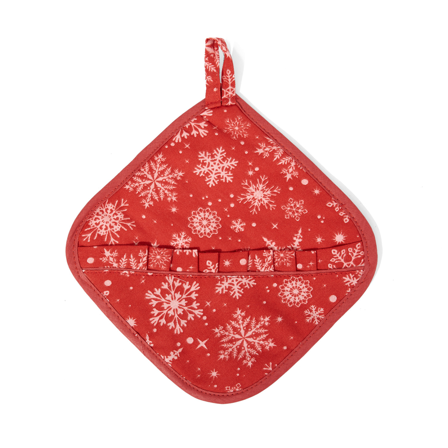 Прихватка Christmas Flake - фото № 2