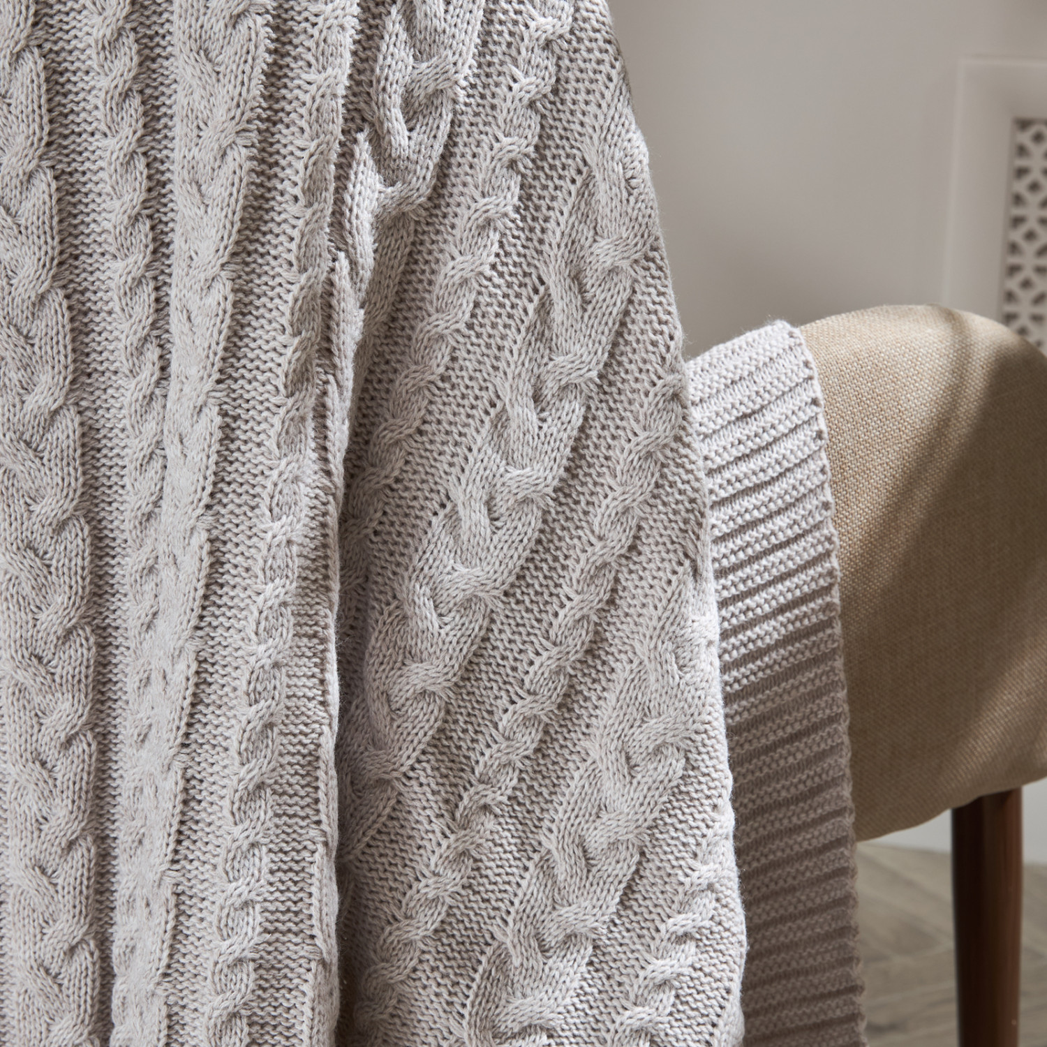 Плед Novallas, миндаль - фото № 3