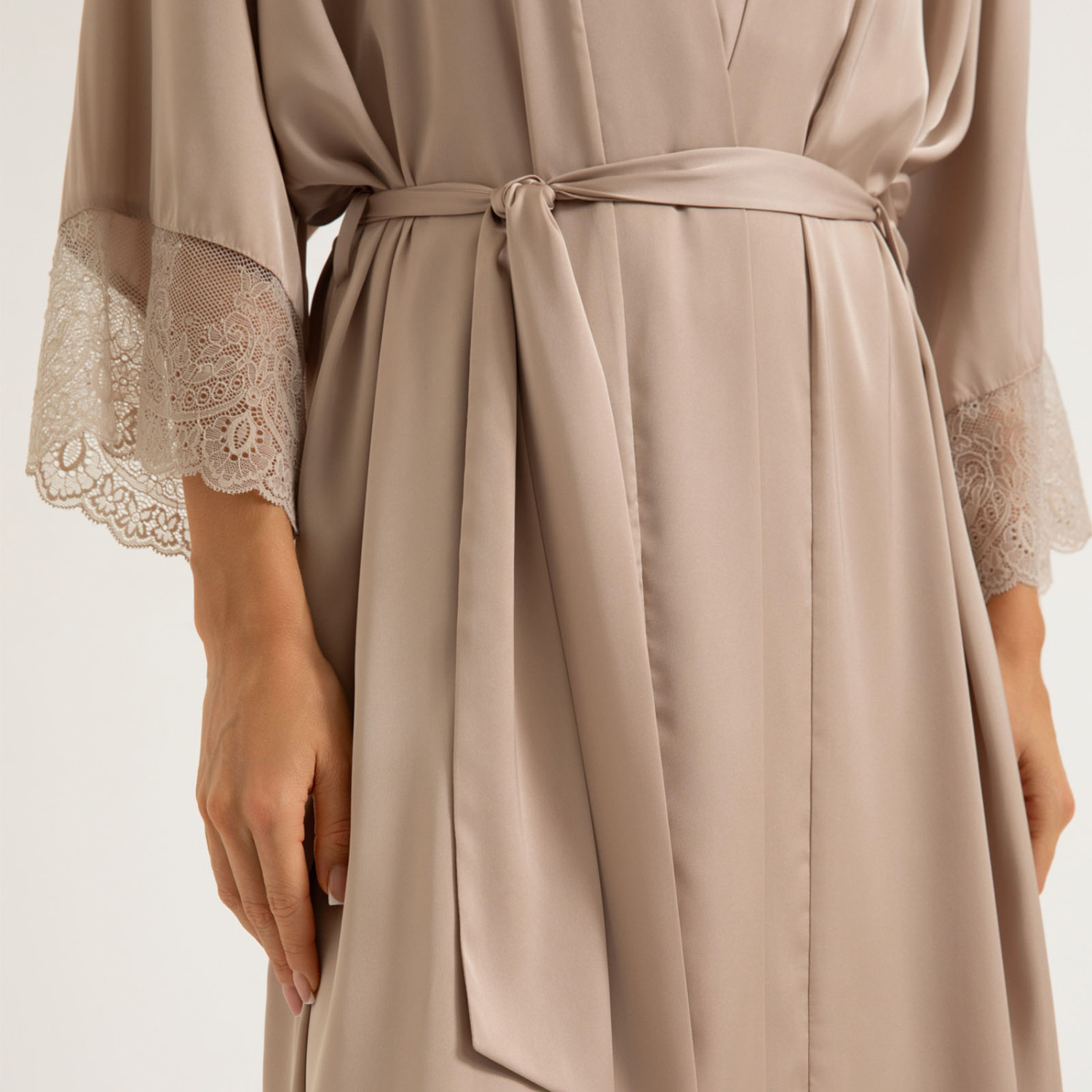 Халат Алисма/Alisma, миндаль - фото № 10