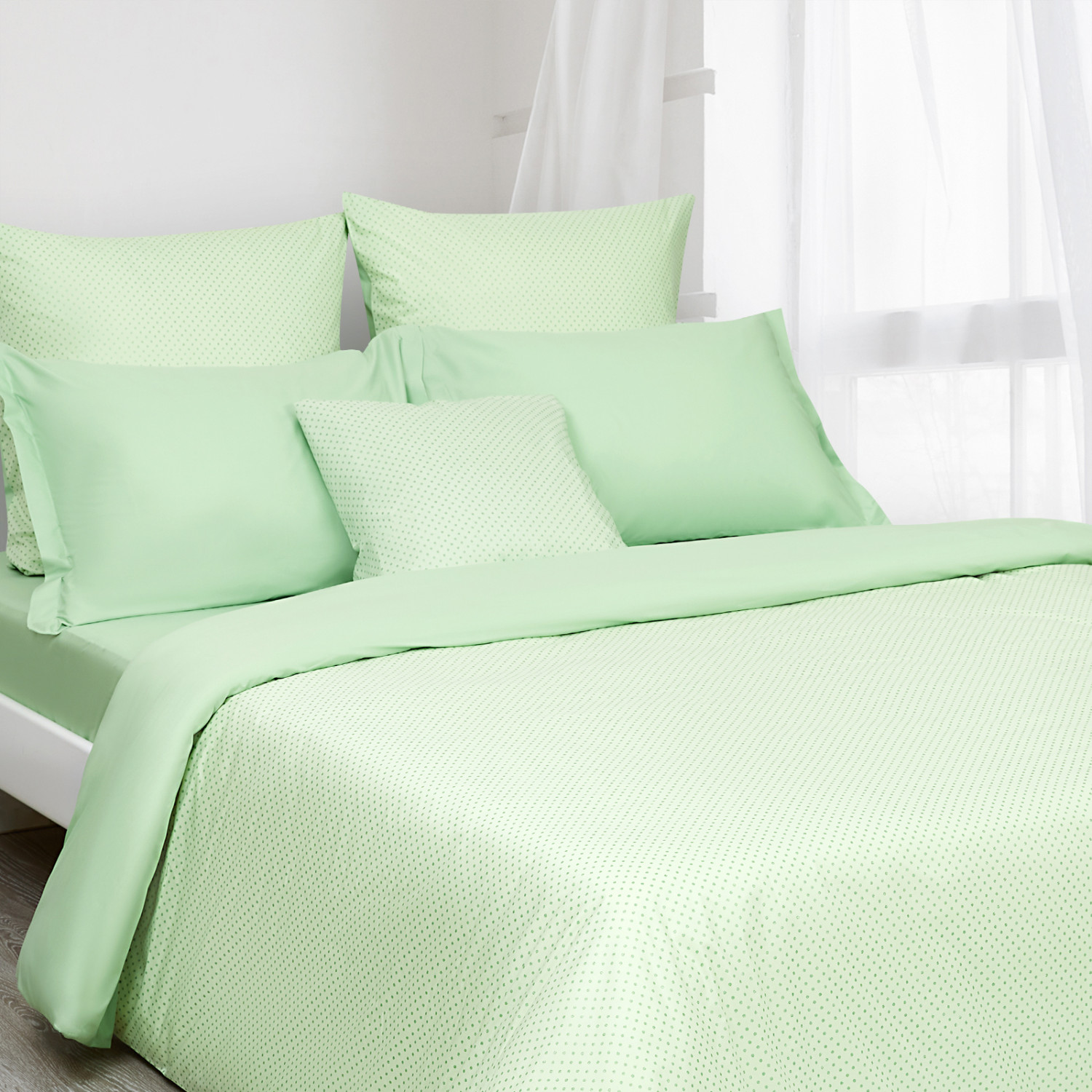 Постельное бельё Nile Green - фото № 3