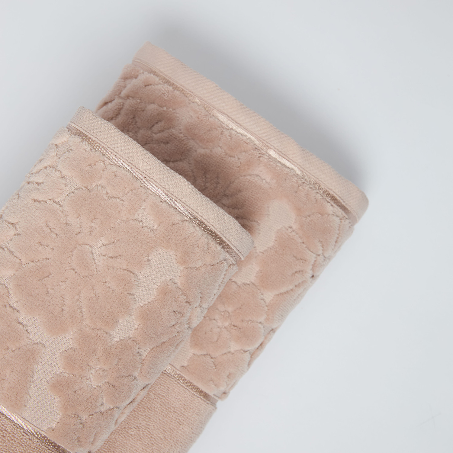 Полотенце махровое Личия/Licia, пудра - фото № 7