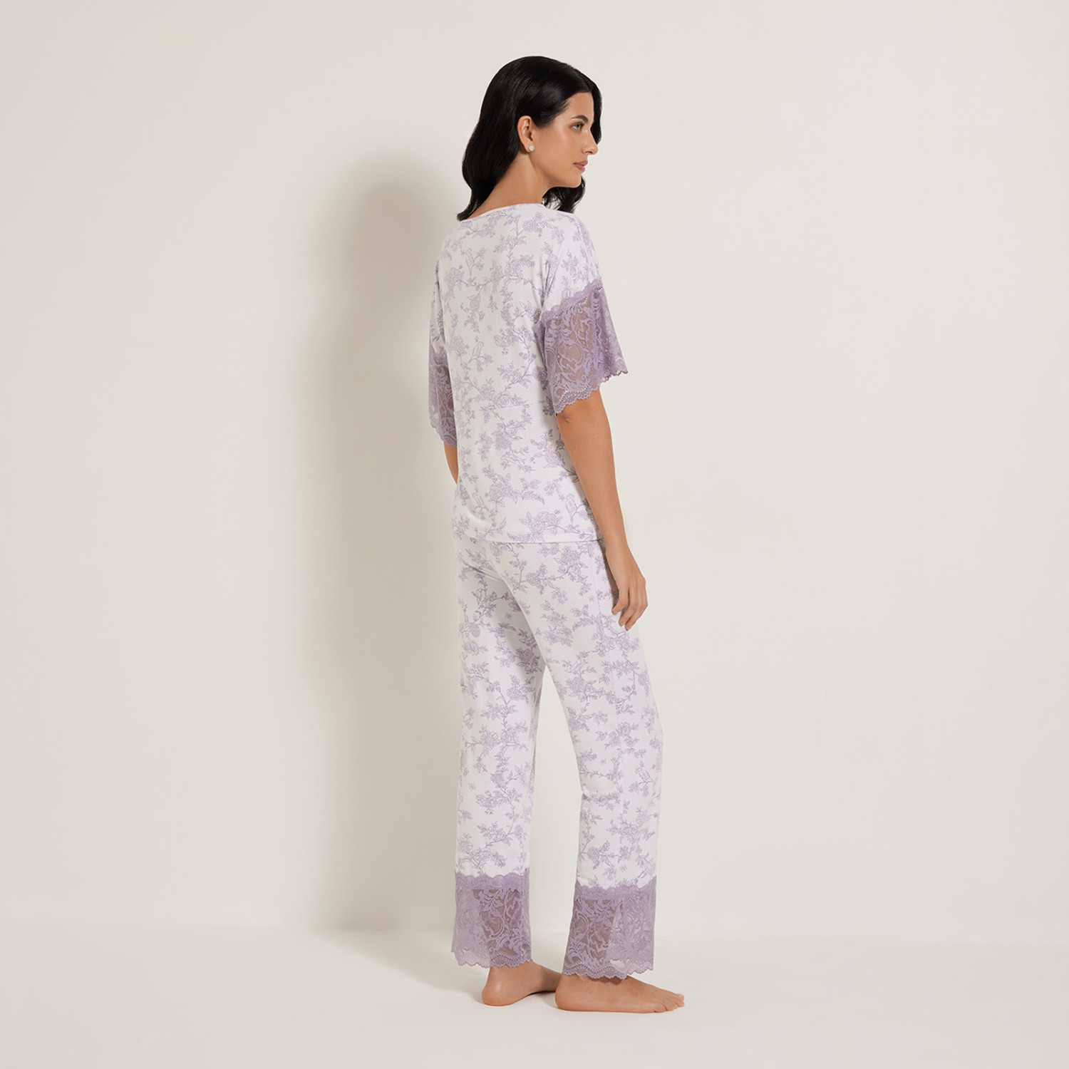 Пижама Сиреневая симфония/Violet symphony II - фото № 2