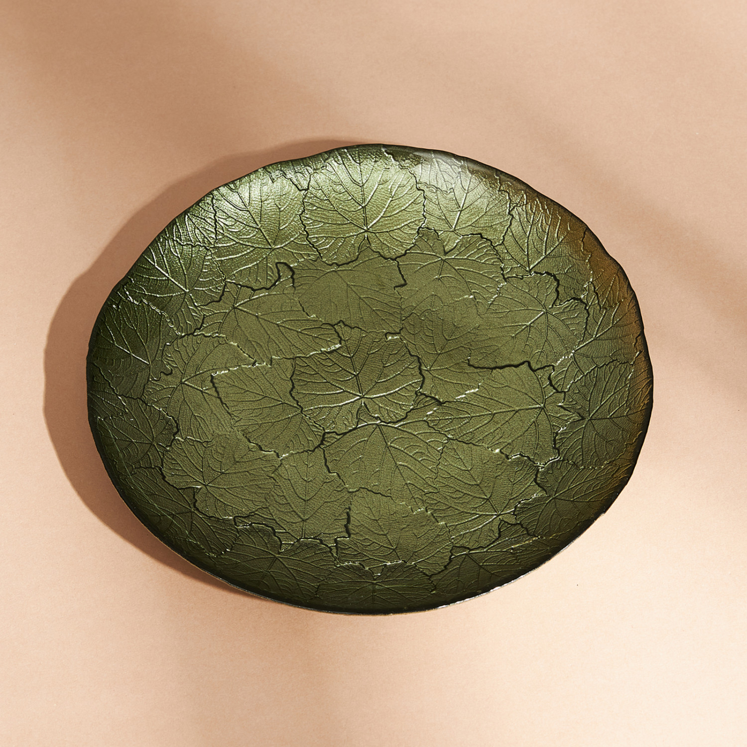 Блюдо Регин/Reginio, зеленое II - фото № 3