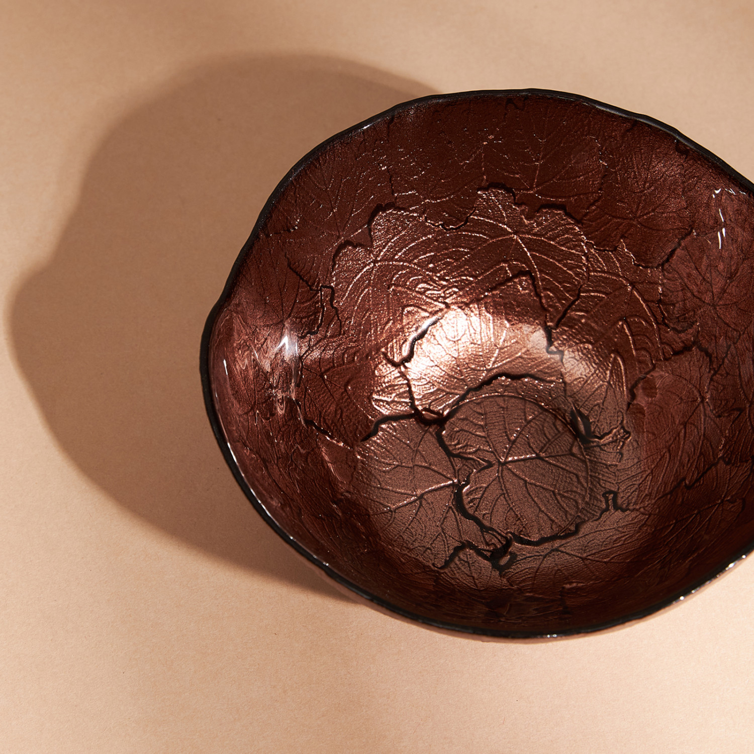 Блюдо Регин/Reginio, коричневое I - фото № 3