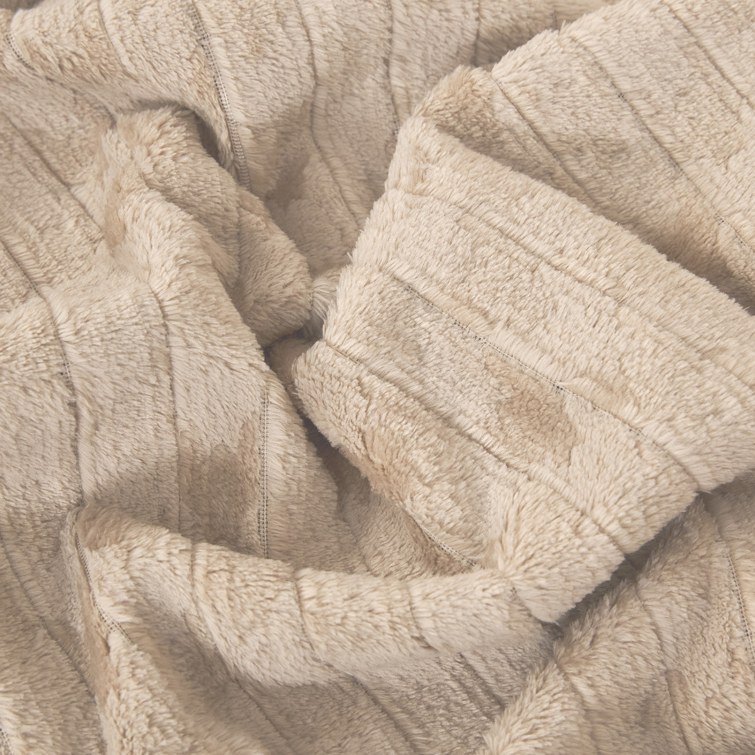 Плед Capelli, экрю - фото № 5