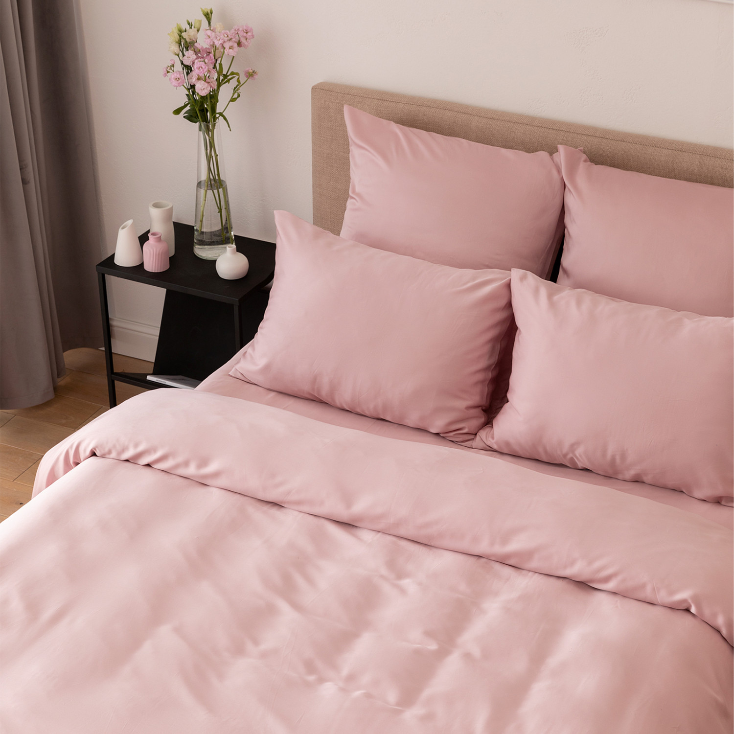 Постельное белье Dusty pink - фото № 3