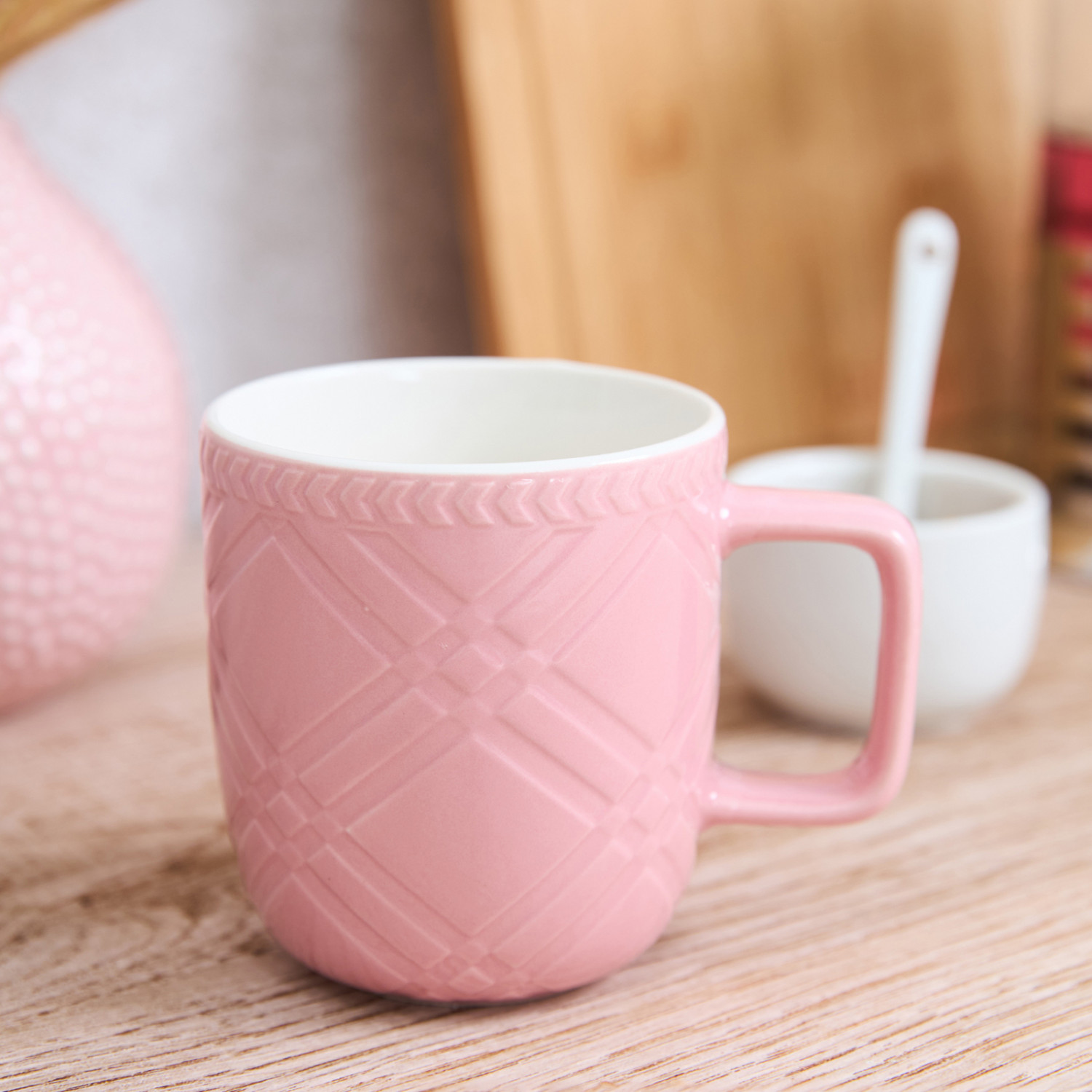 Кружка Pastel розовая III