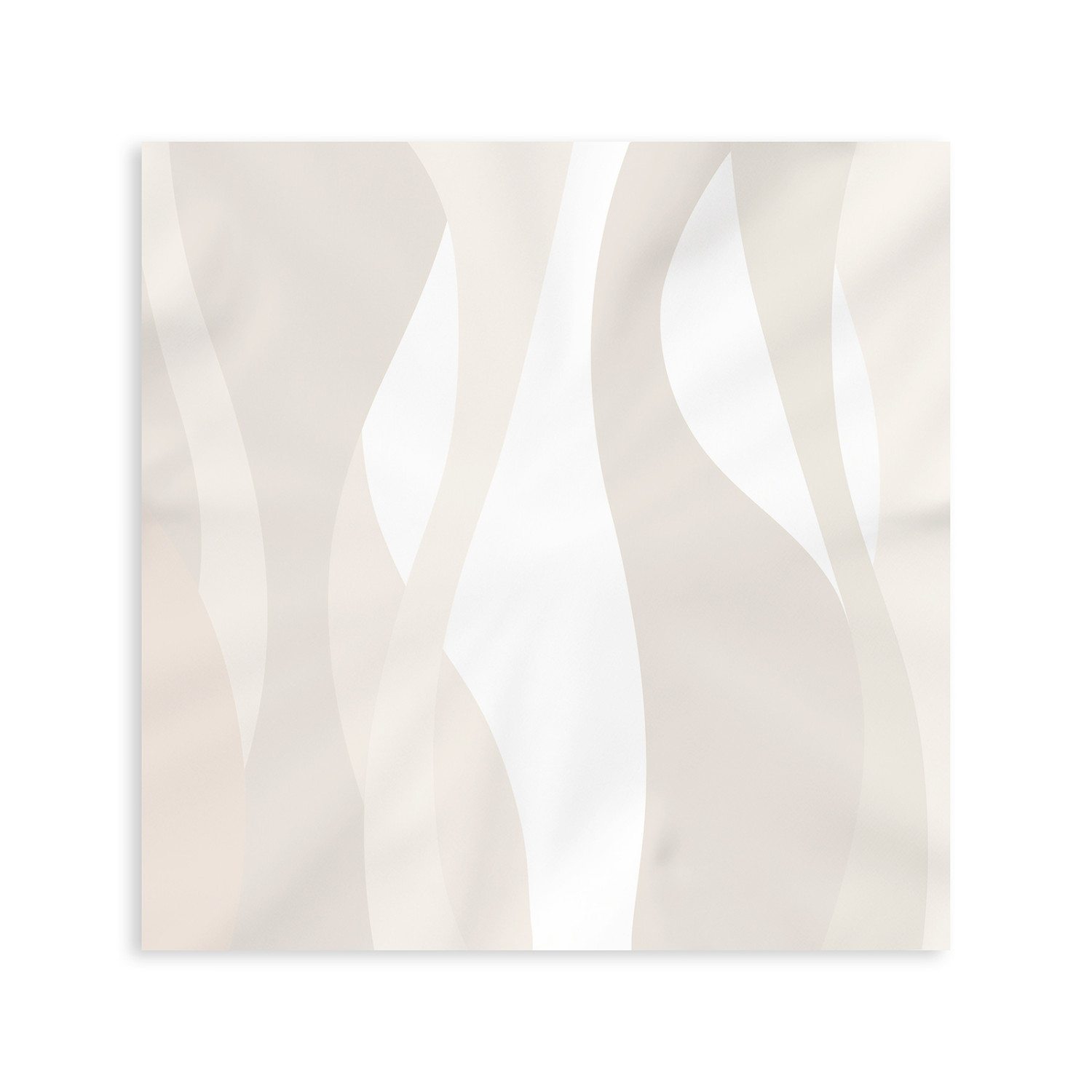 Платок шейный Божественный/Divina, бежевый I - фото № 13