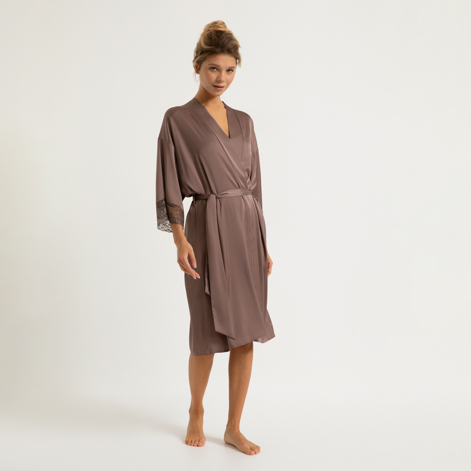 Халат Alisma, шоколад - фото № 3