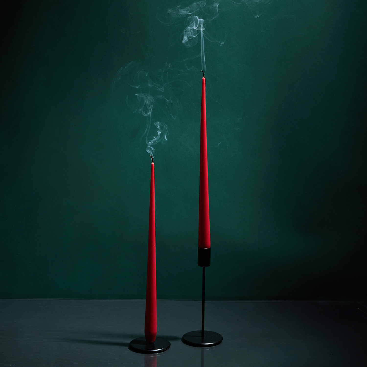 Набор свечей Поместье/Estate, красный - фото № 2