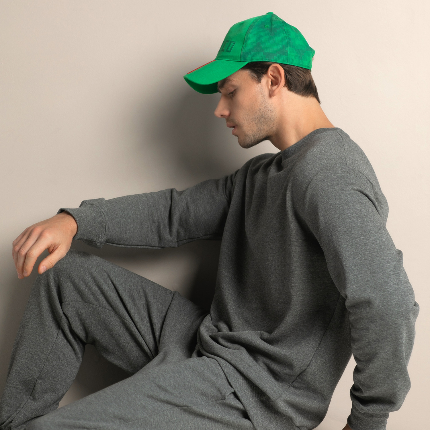 Свитшот Massimo men, серый - фото № 3