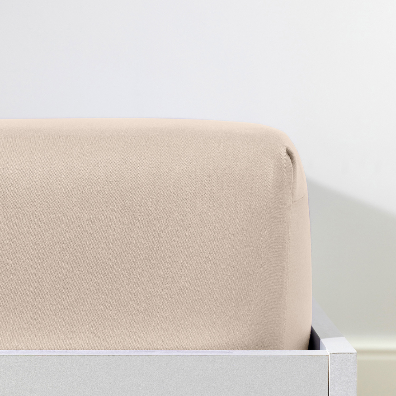 Простыня на резинке Sandy beige - фото № 2