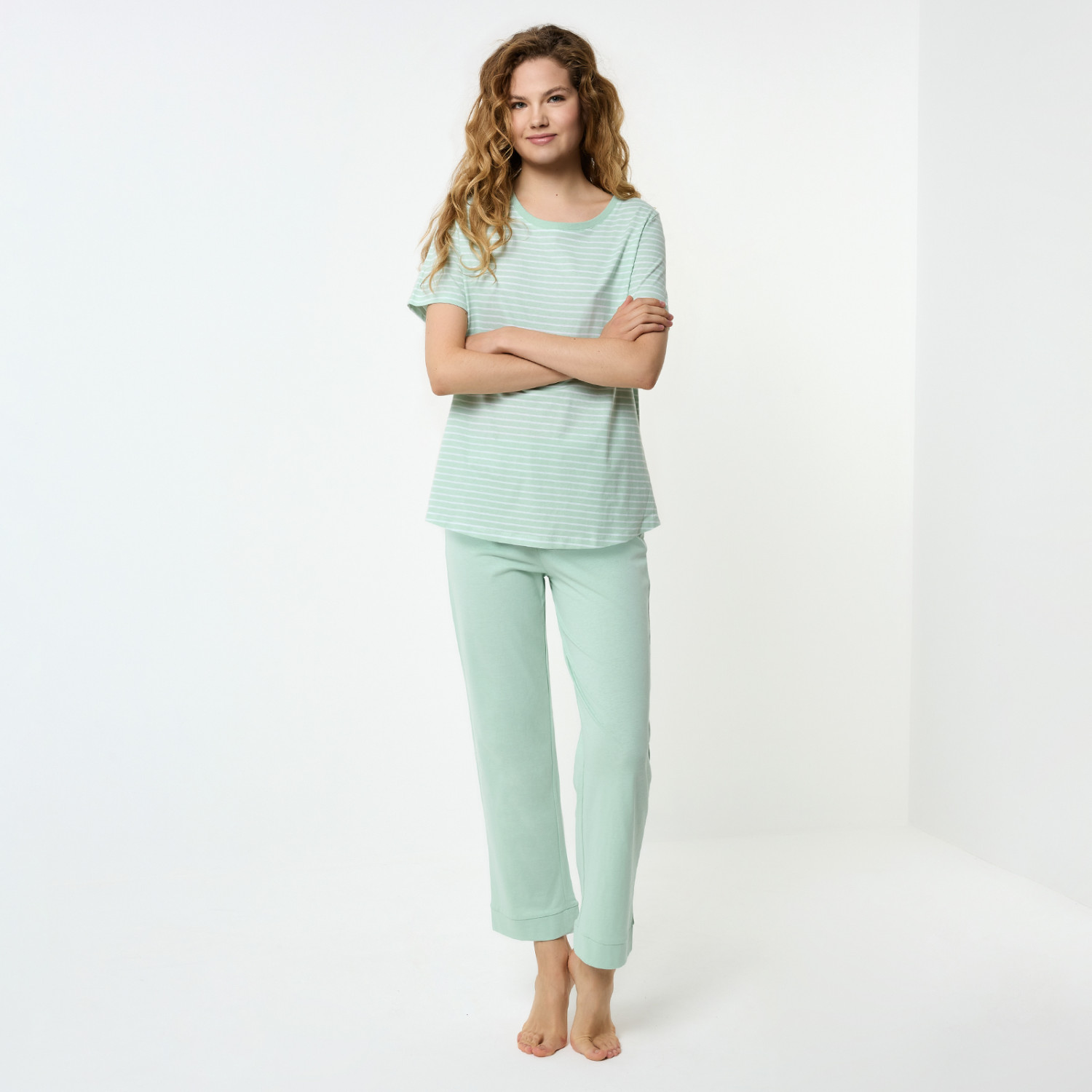 Пижама Sea cruise, зеленая