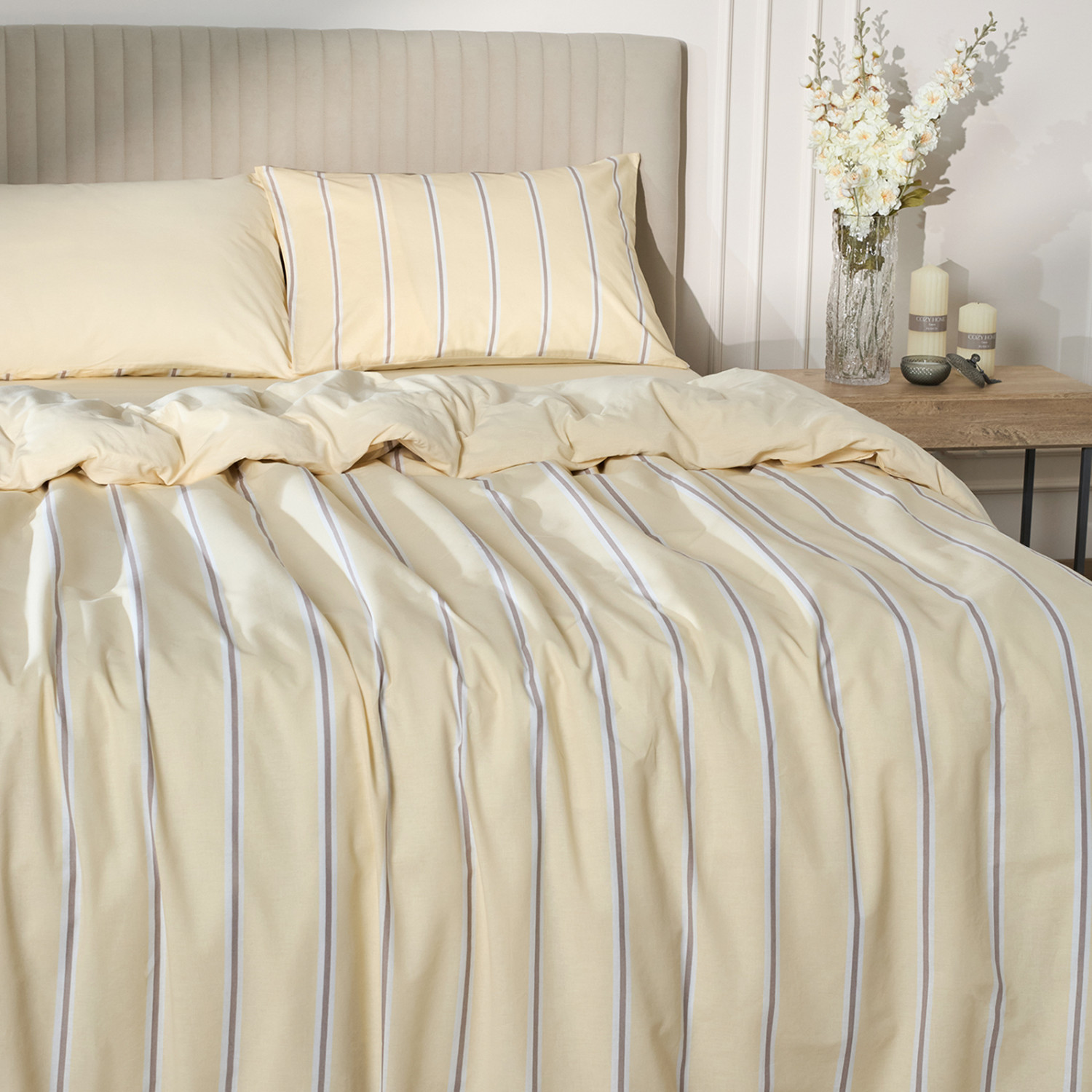 Постельное белье Масло (полоска) - фото № 2