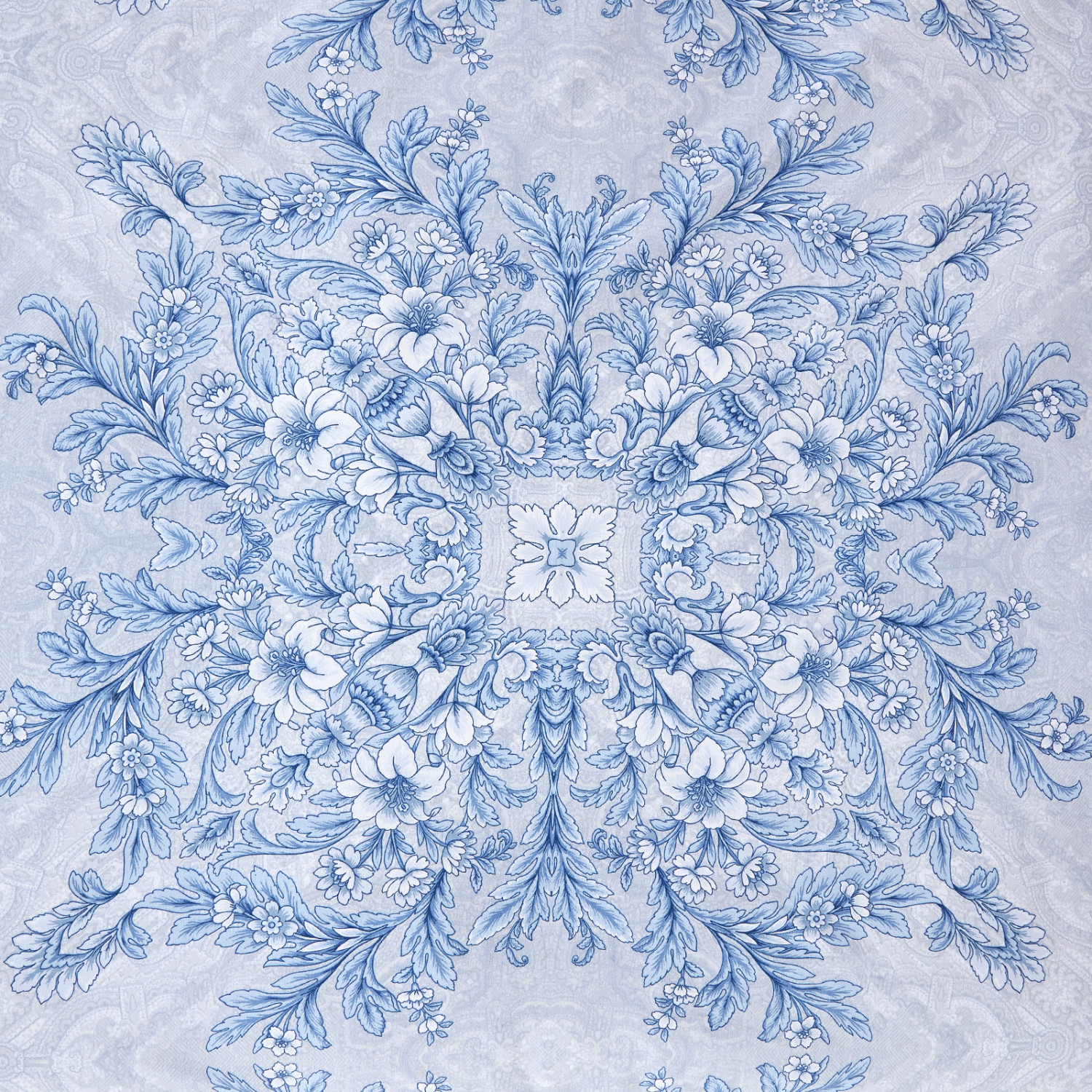 Постельное белье Венетто/Venetto, голубое - фото № 12