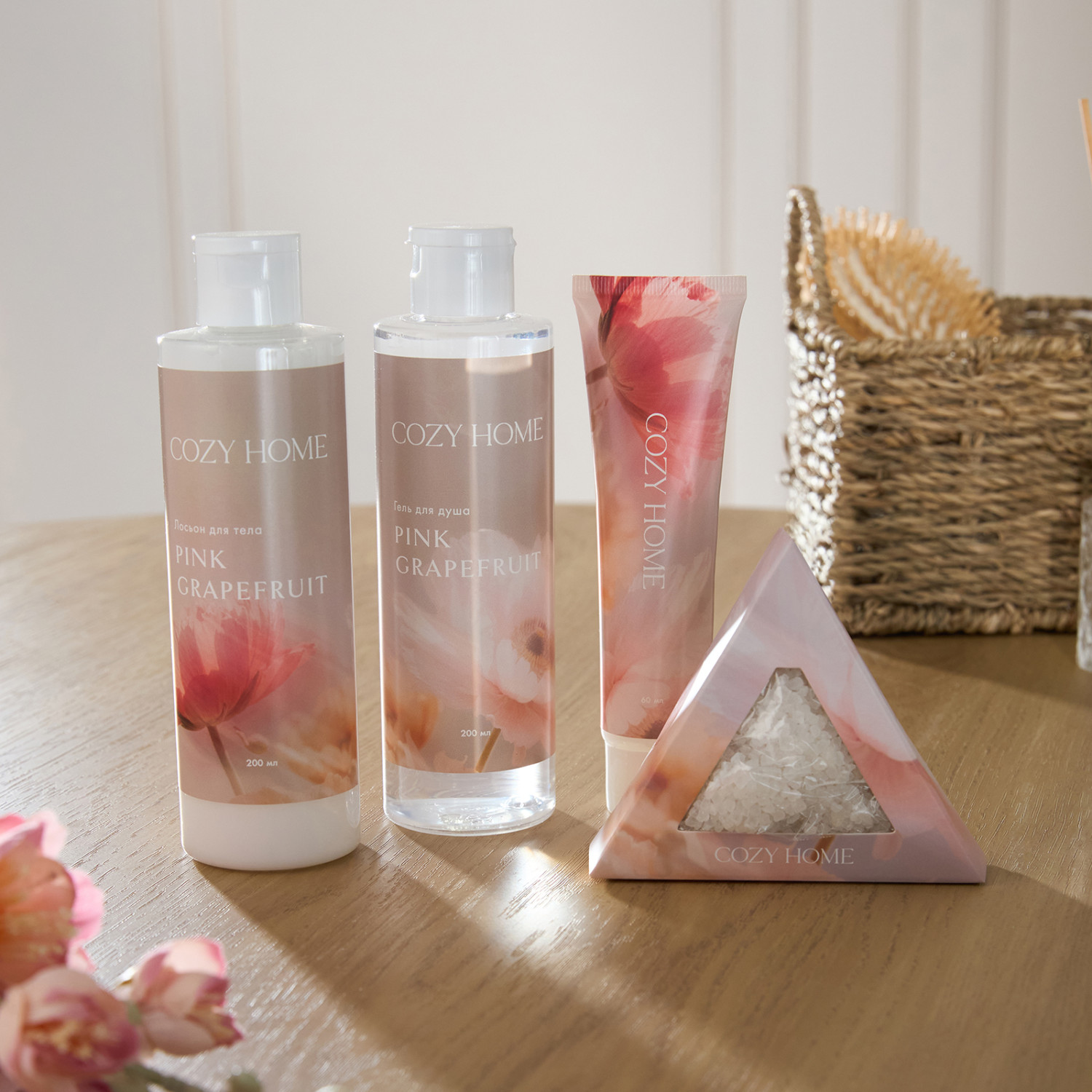 Набор подарочный Розовый грейпфрут/Pink grapefruit VIII - фото № 3