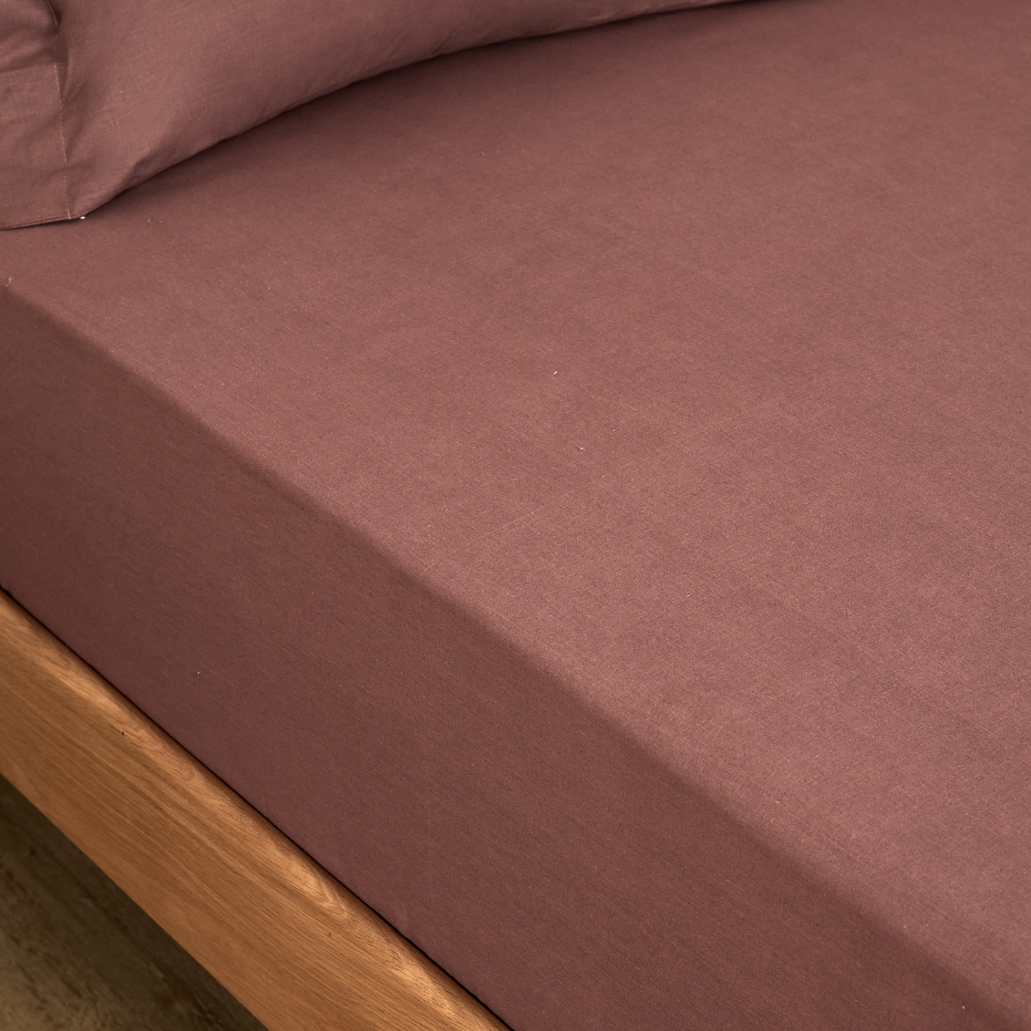 Простыня на резинке Russet Brown - фото № 2