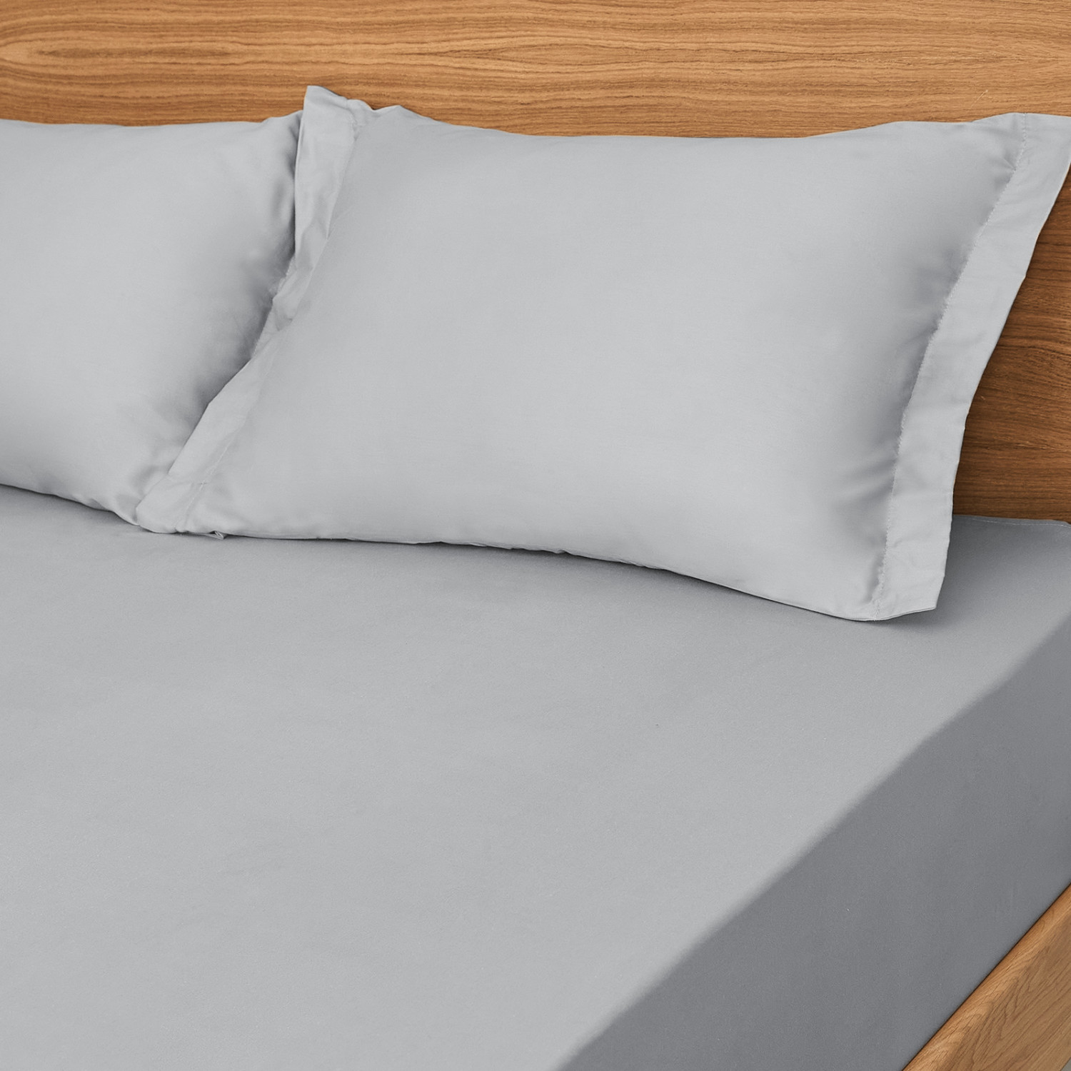 Комплект наволочек Silver gray с ушками - фото № 2