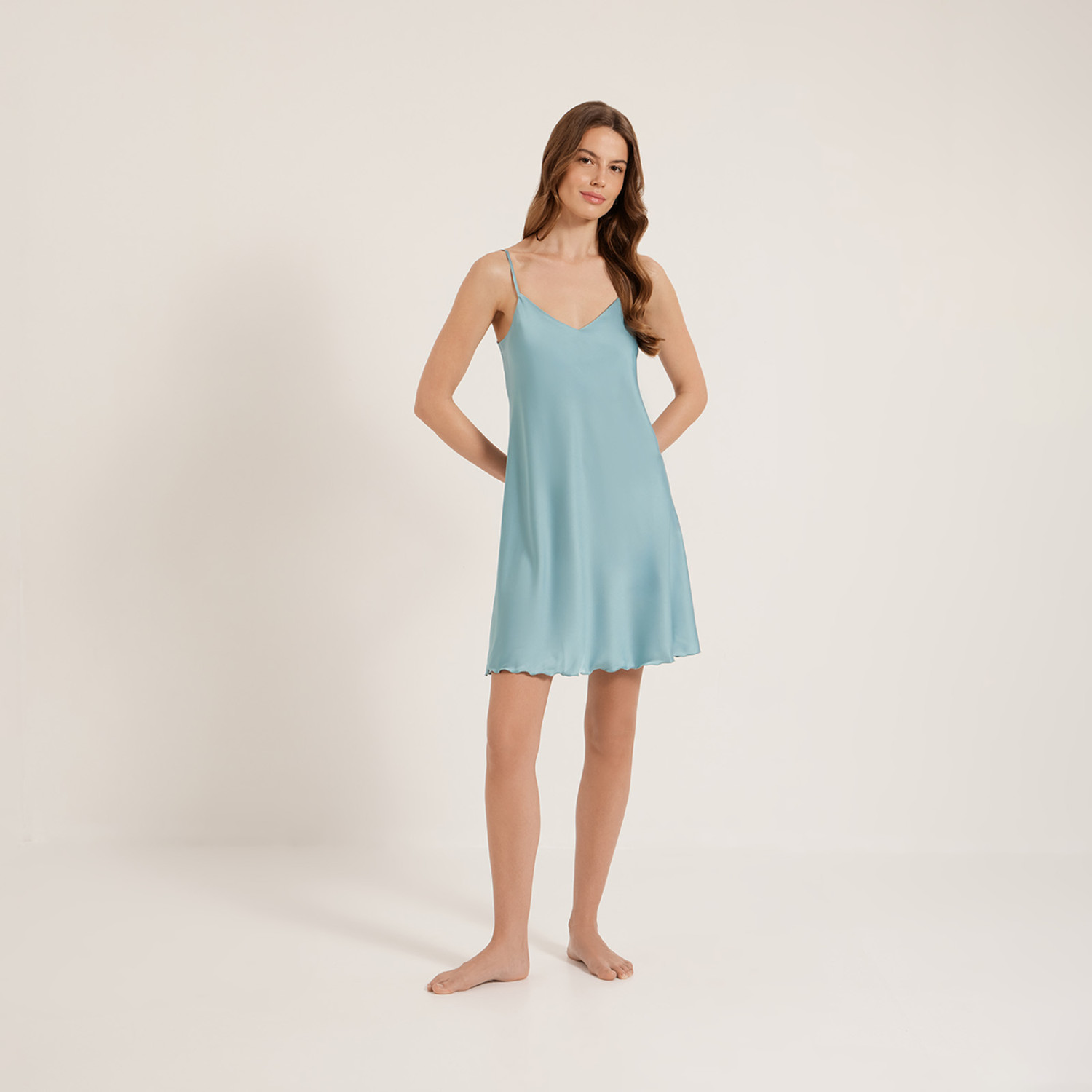 Сорочка Алисма/Alisma, мята - фото № 2