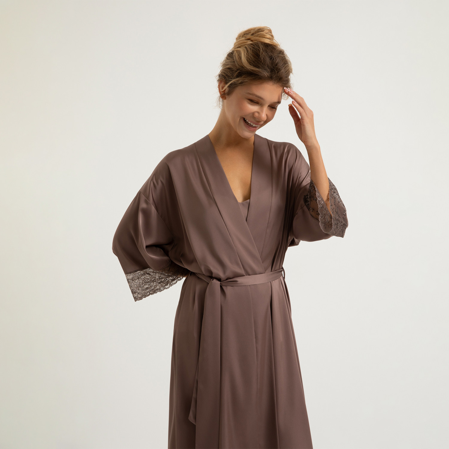 Халат Alisma, шоколад - фото № 10