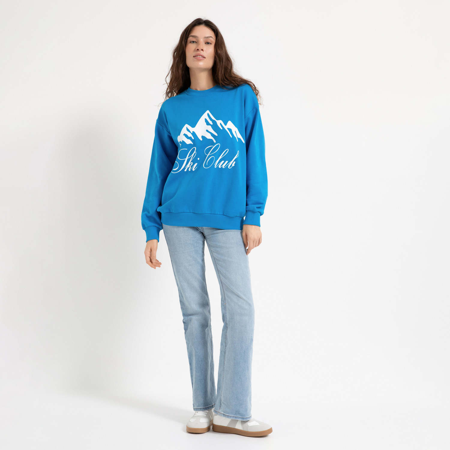 Свитшот Ski Club I - фото № 4