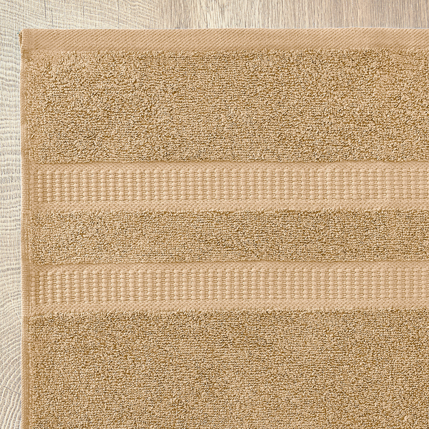 Полотенце махровое Bettino, бежевое - фото № 4