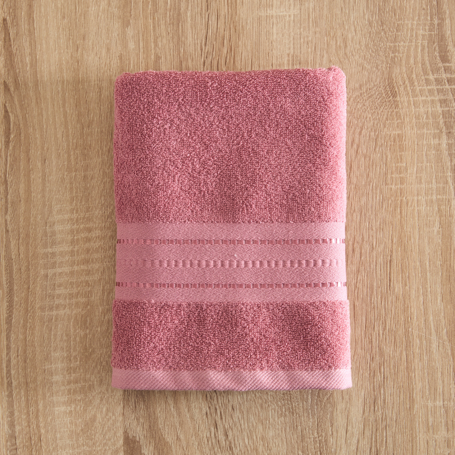 Полотенце махровое Базена/Basena, пыльная роза - фото № 5