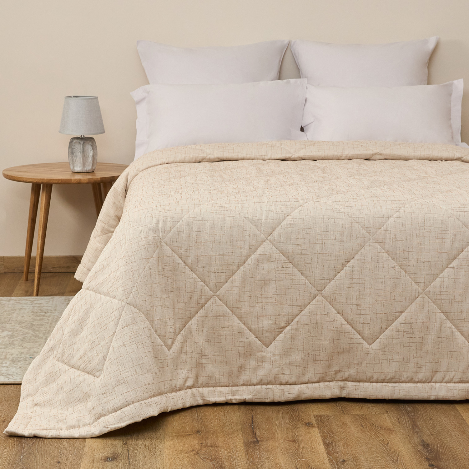 Покрывало Lucentezza, бежевое - фото № 2