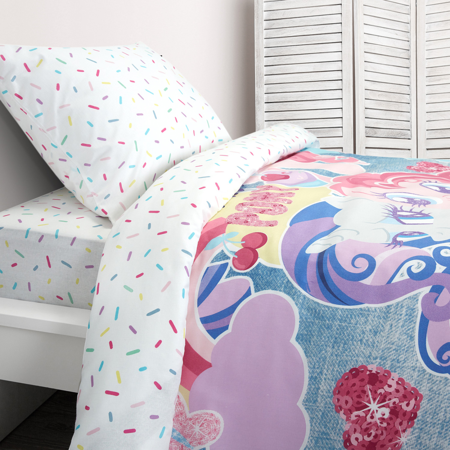 Постельное белье детское Подружки пони - фото № 2