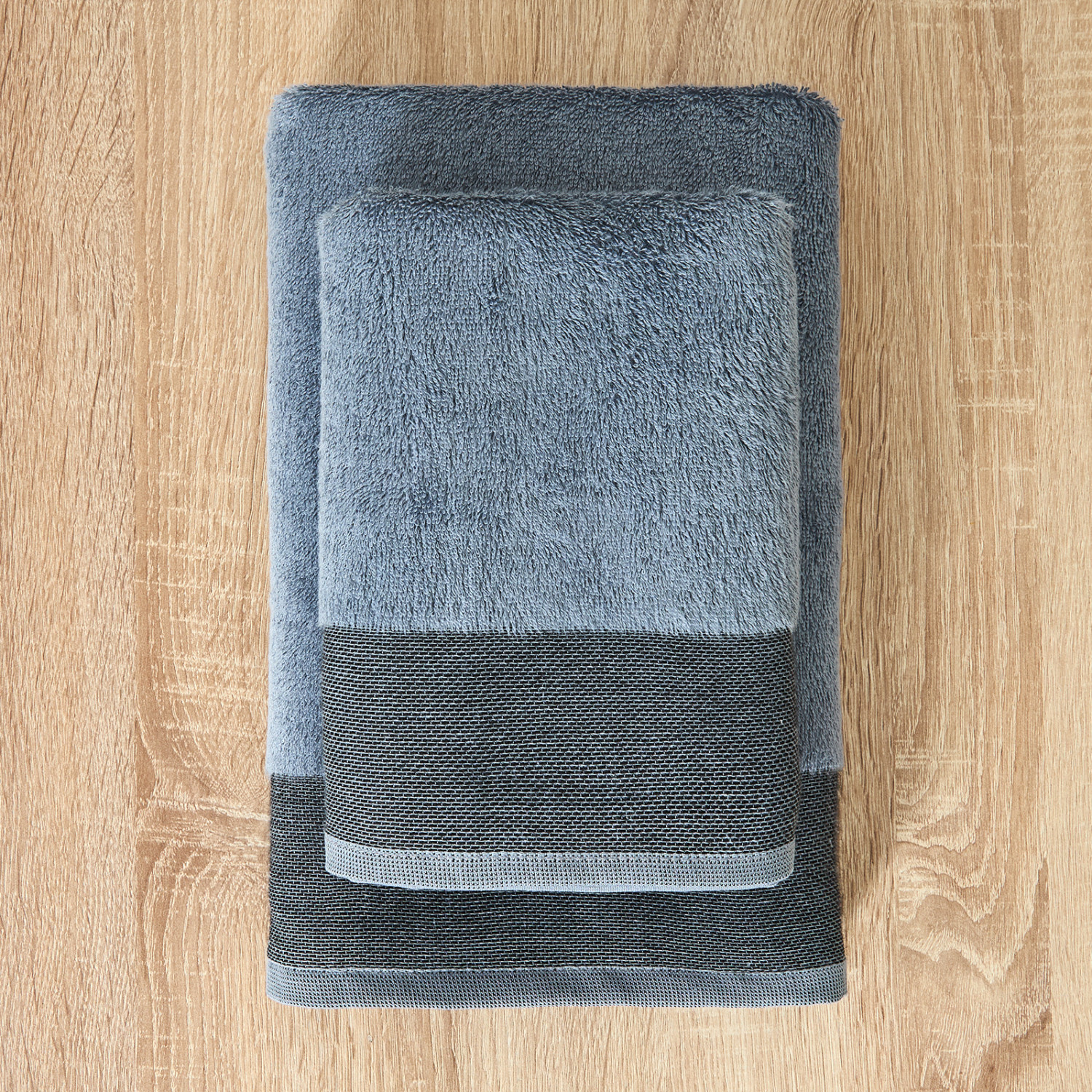 Полотенце махровое Джорджо/Giorgio, синее - фото № 4