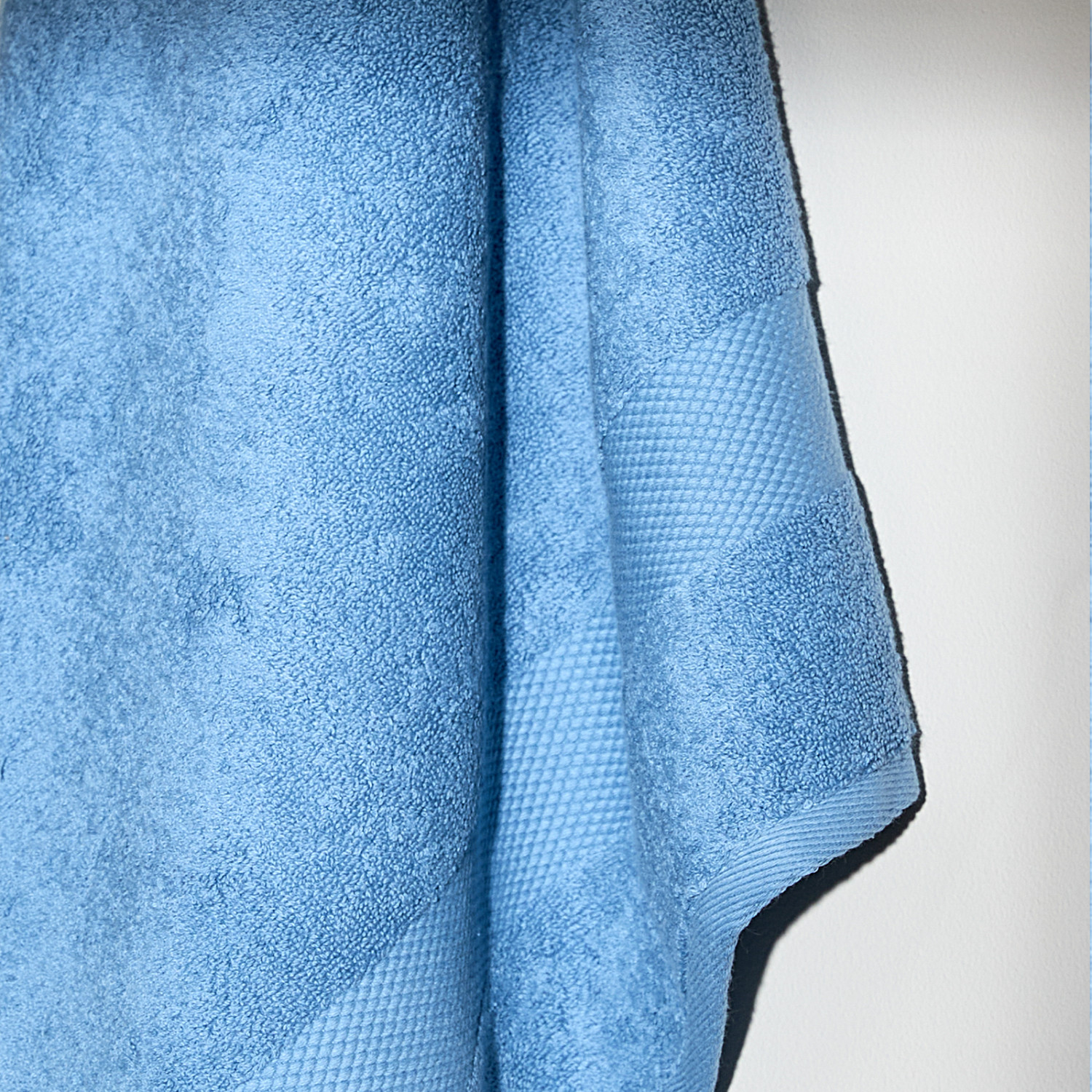 Полотенце махровое Gusto, голубое - фото № 3