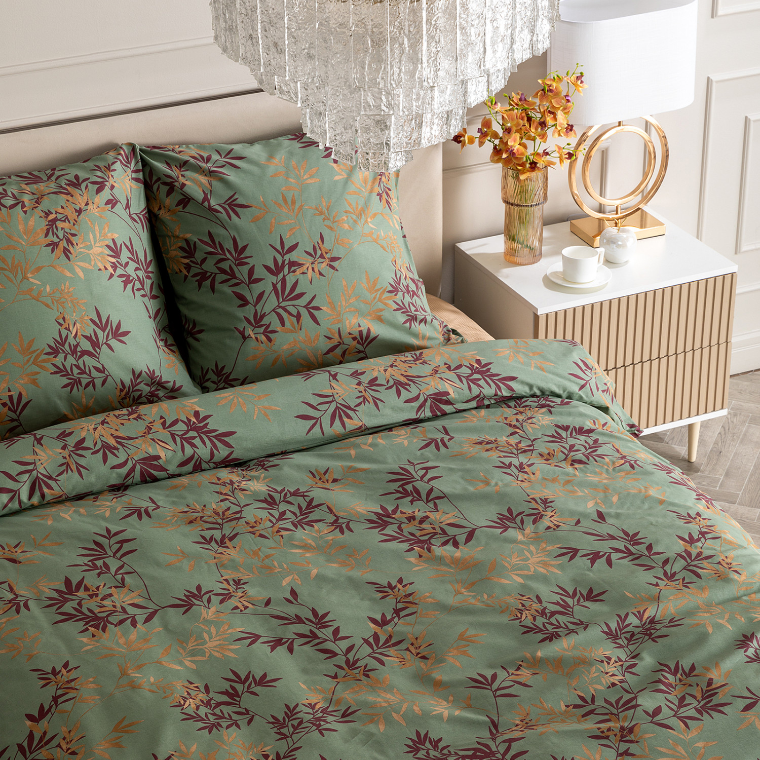 Постельное белье Бамбуковая роща/Boschetto di bamb - фото № 7