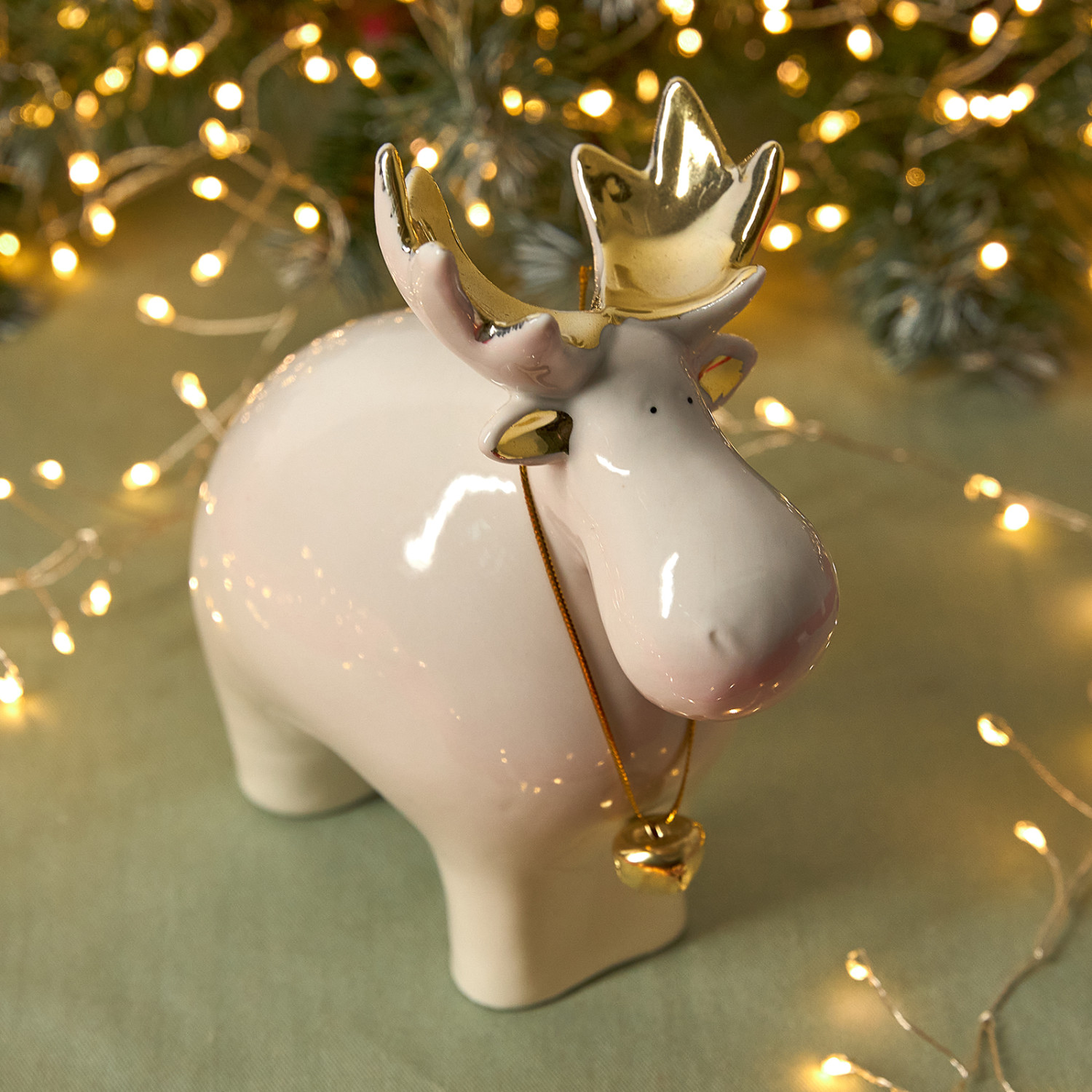 Статуэтка Moose in white - фото № 2