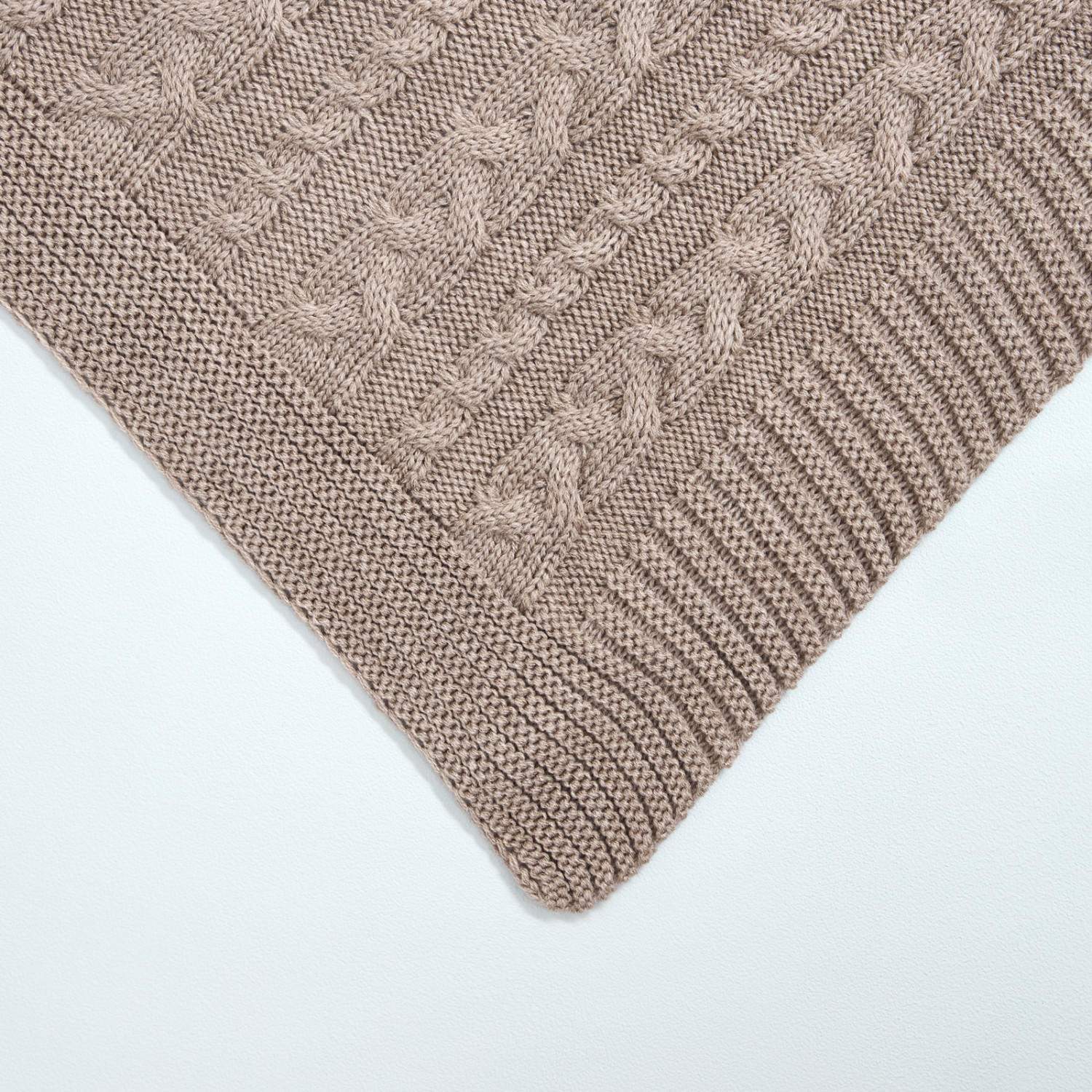 Плед Новаллас/Novallas, кофе - фото № 7