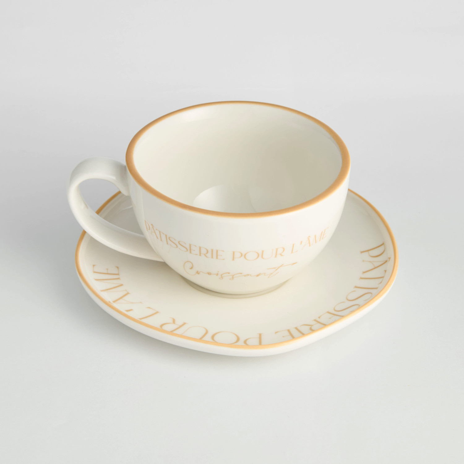 Чайная пара Круассан/Croissant - фото № 4