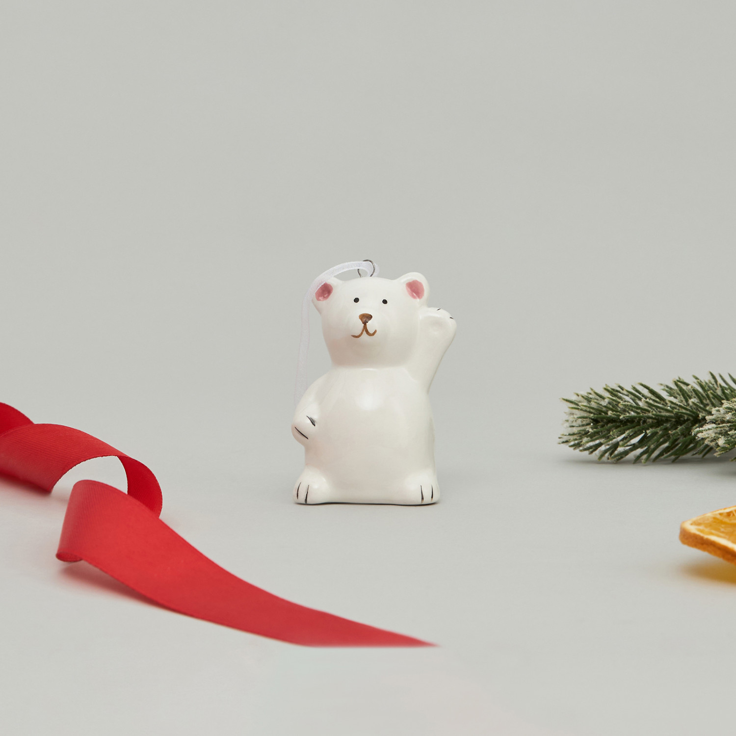 Елочная игрушка Сахарный медведь/Sugarbear - фото № 3