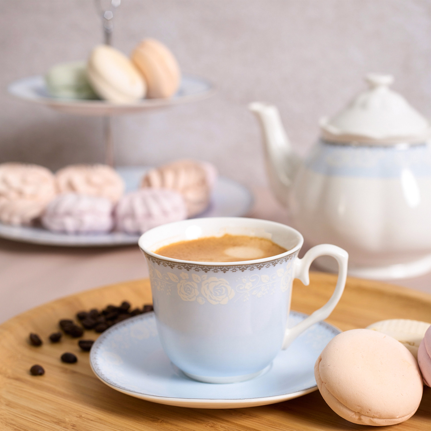 Чайная пара Blue Rose