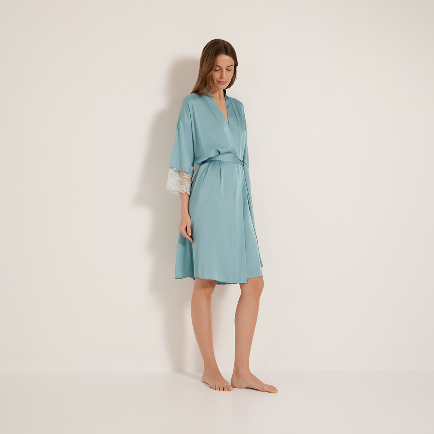 Халат Алисма/Alisma, мята - фото № 2