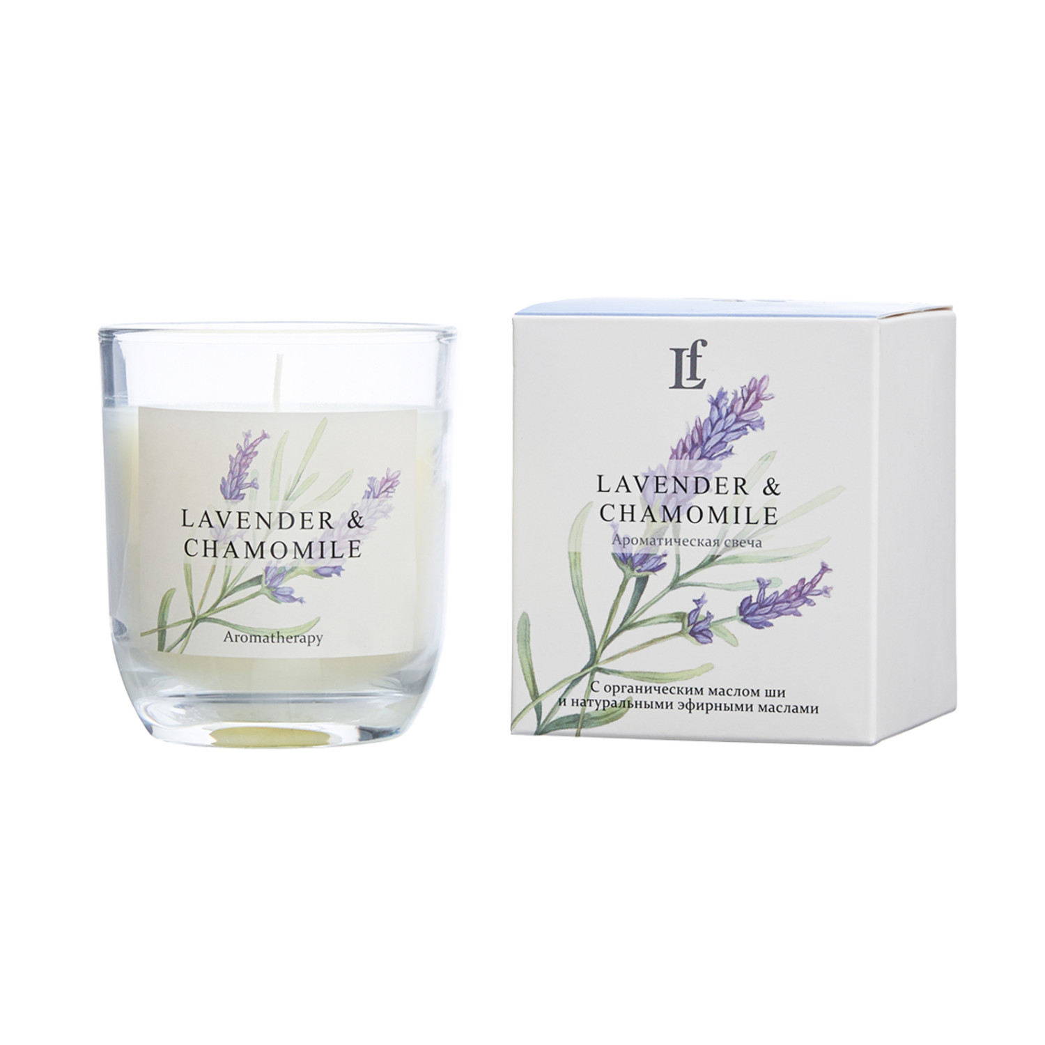 Свеча ароматическая Lavender & Chamomile - фото № 5