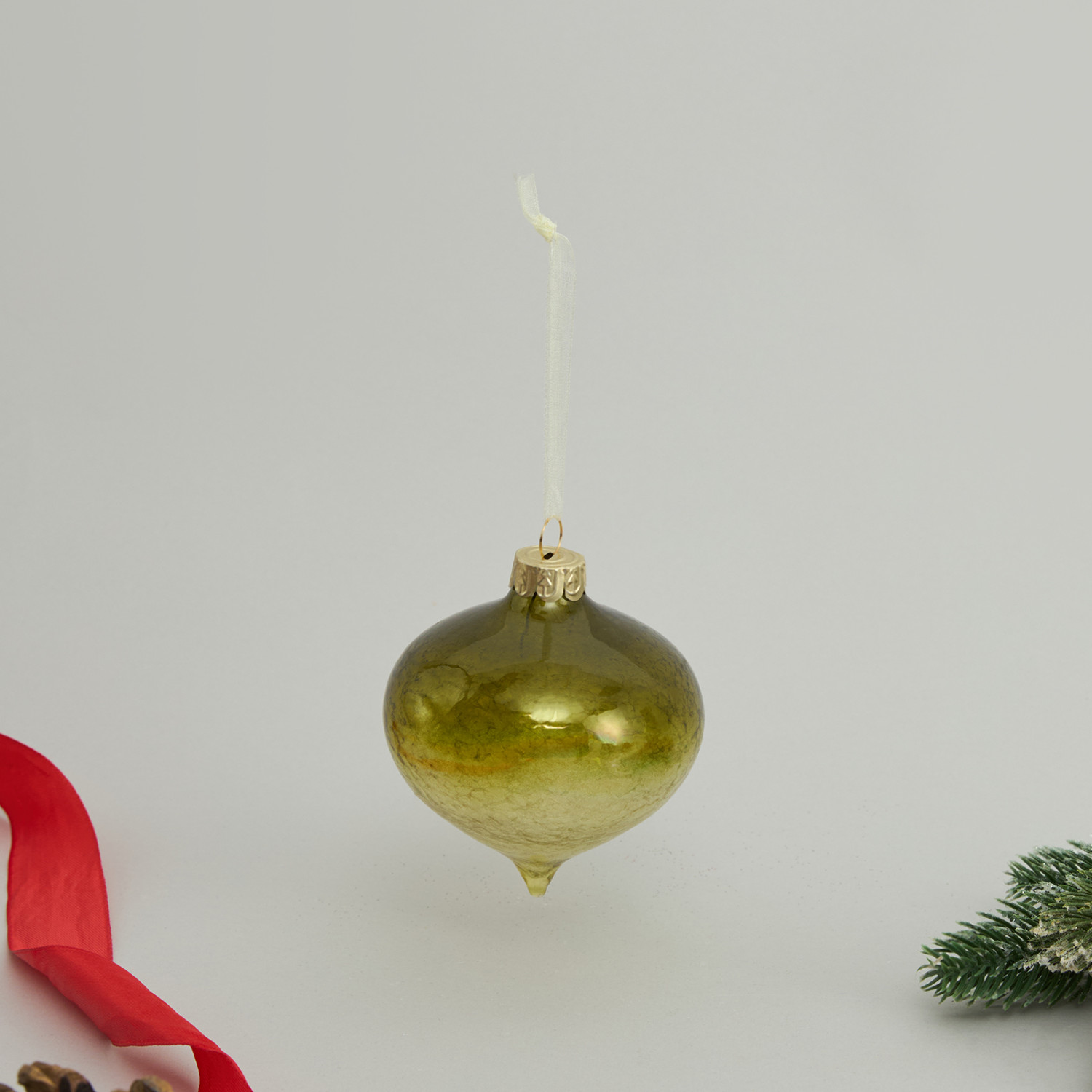 Набор елочных игрушек Две яблони/Due Mele - фото № 5