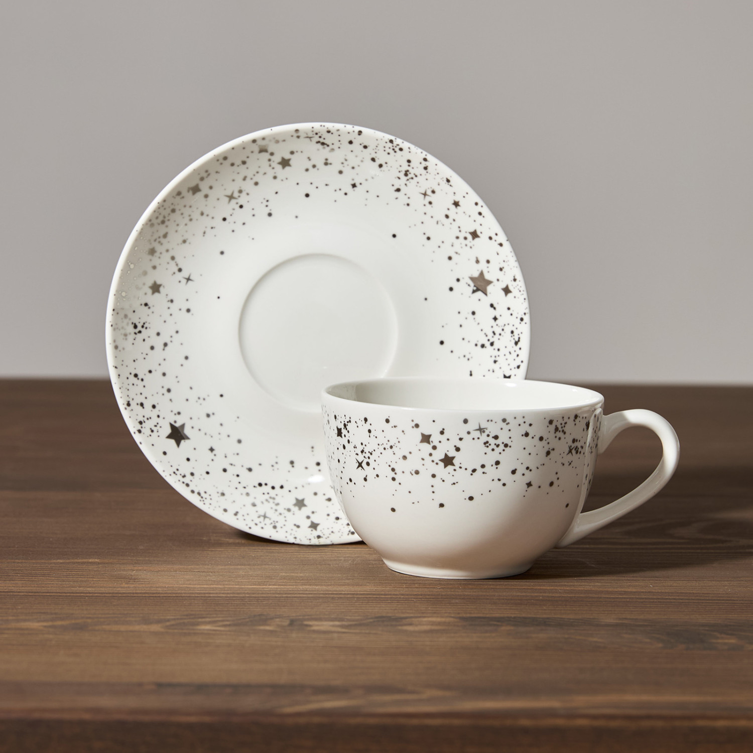 Чайная пара Universe, серебро