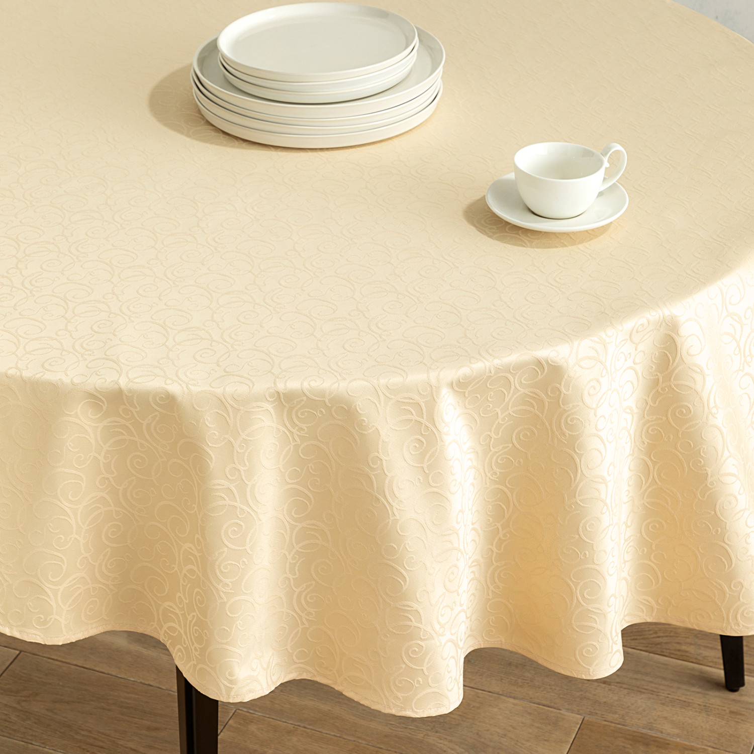 Скатерть круглая Riccioli - фото № 3