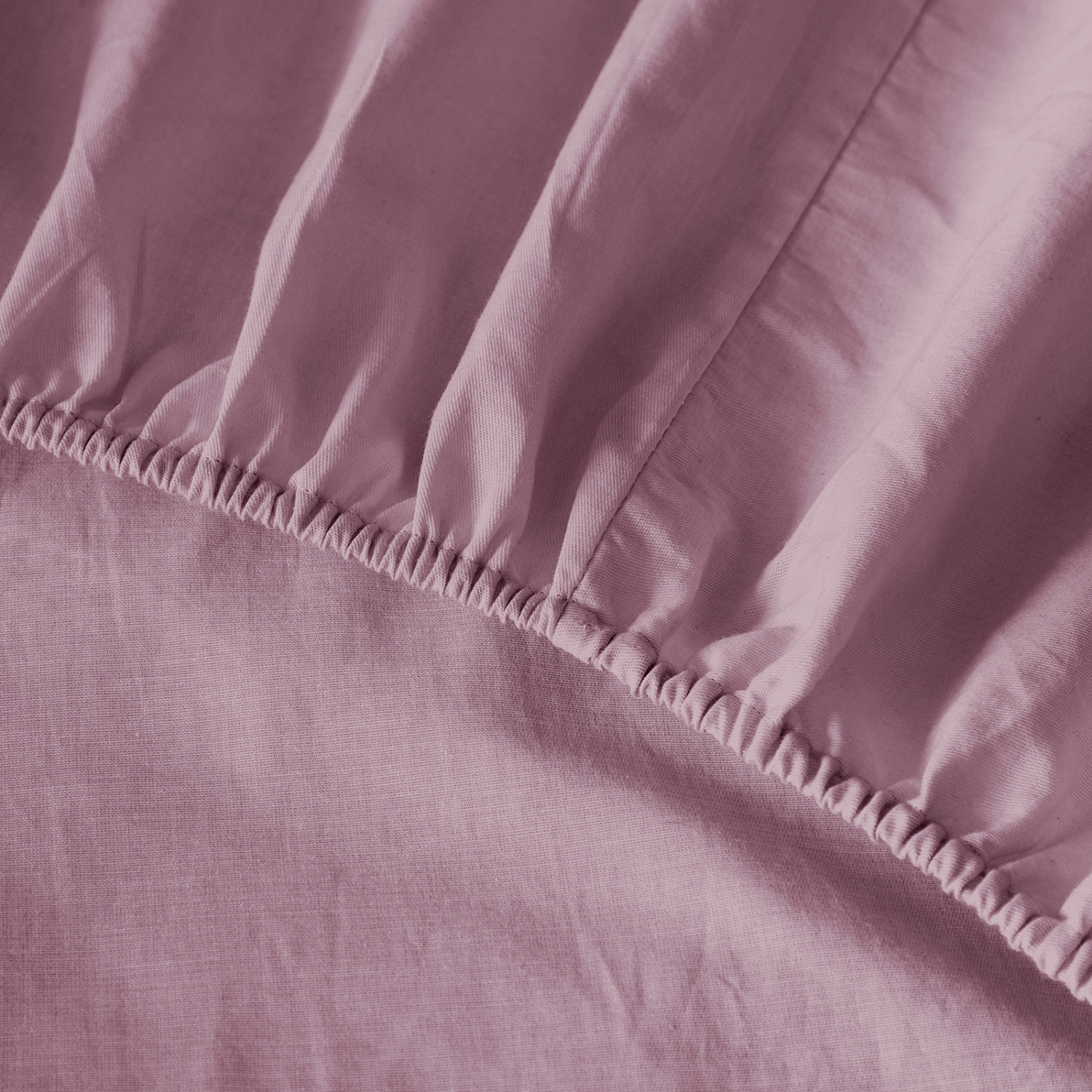 Простыня на резинке Dusty purpley - фото № 3
