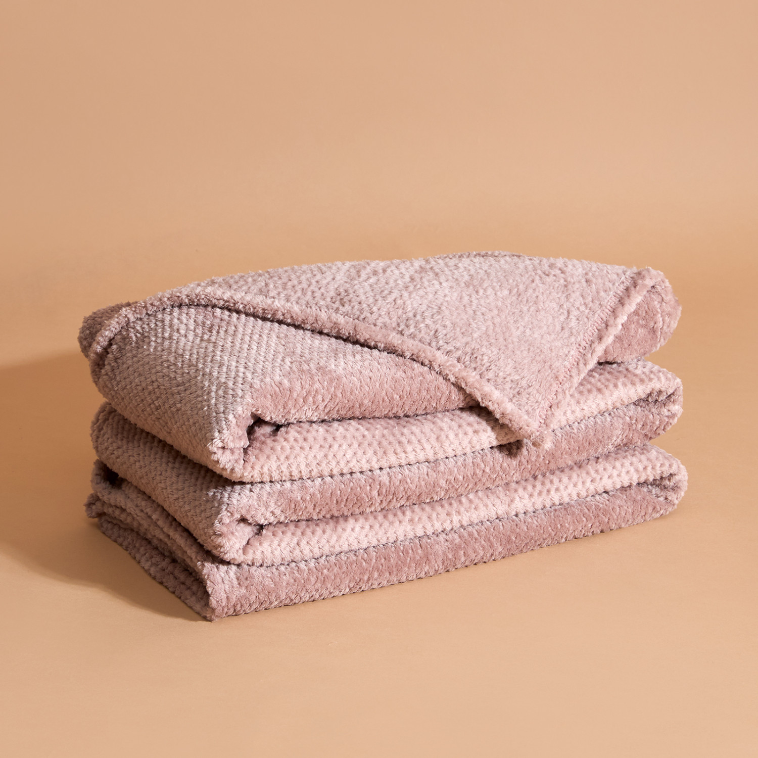 Плед Casella, пудровый - фото № 10