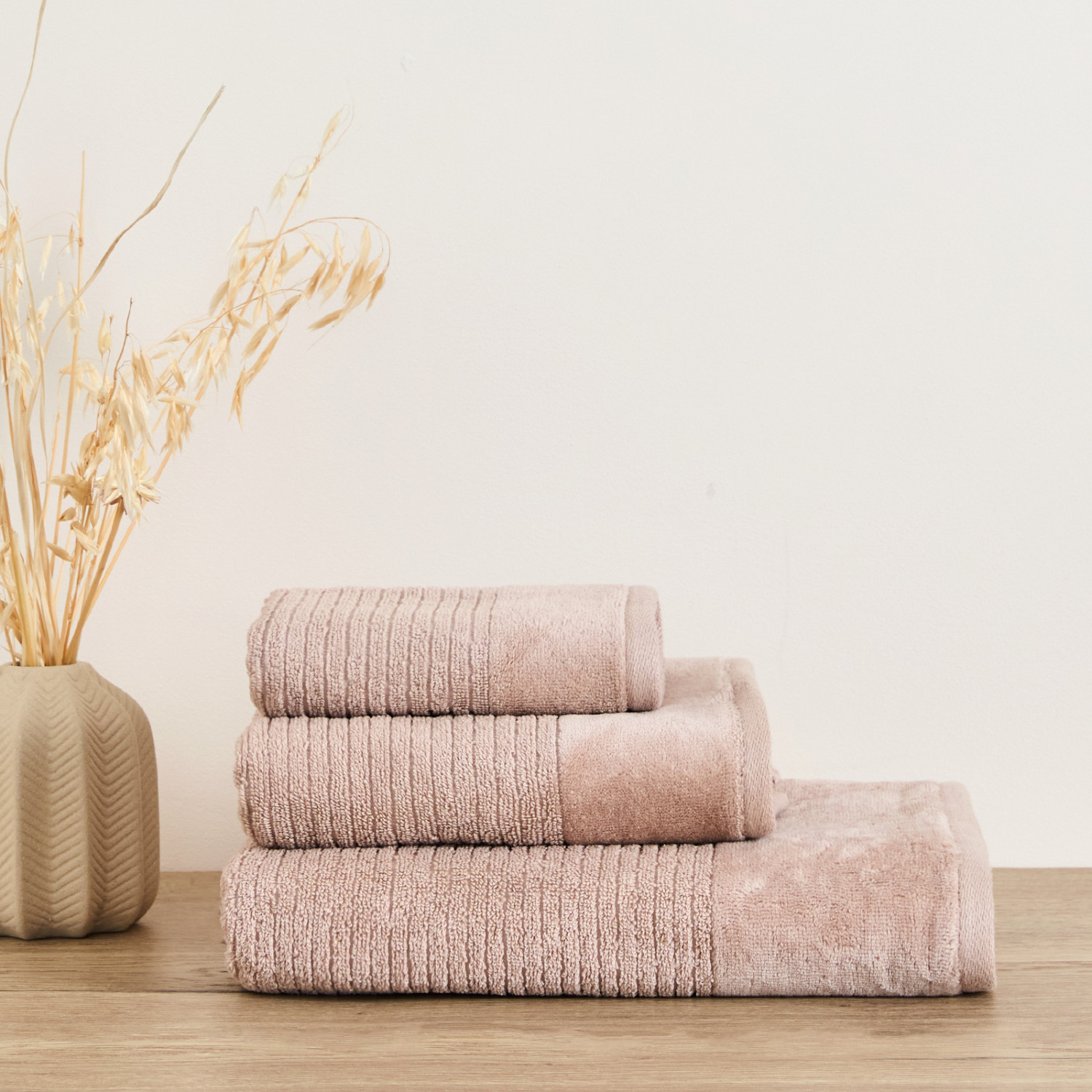 Полотенце махровое Vincenza, карамель I - фото № 8