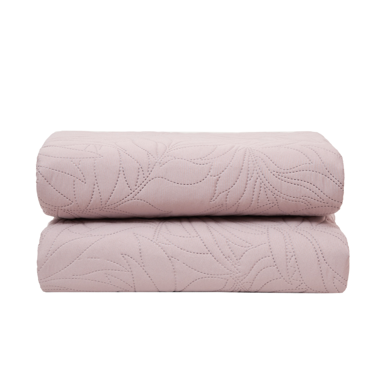 Покрывало Листочки/Fogliare, розовое - фото № 4