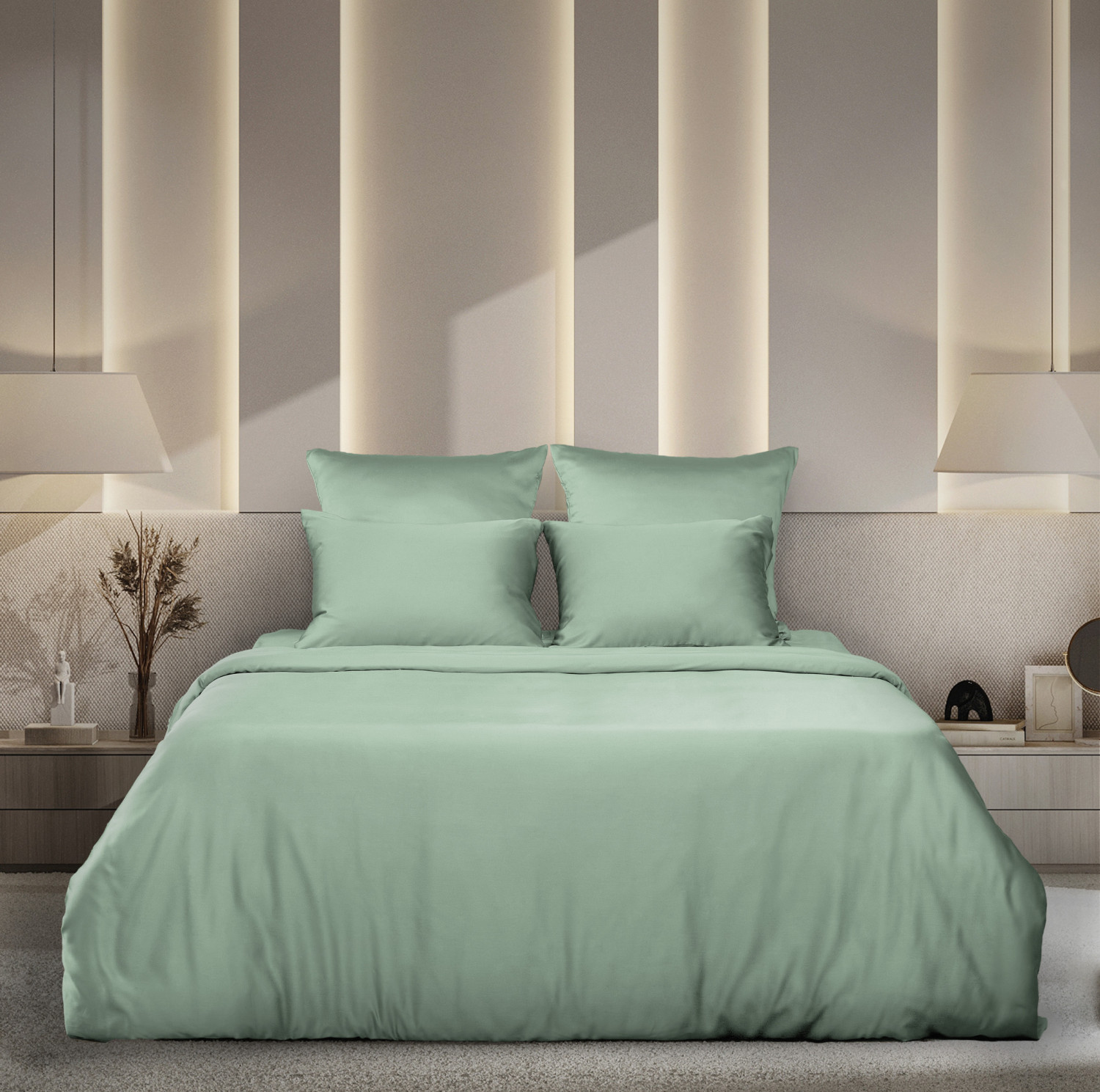 Постельное белье Moss green - фото № 2