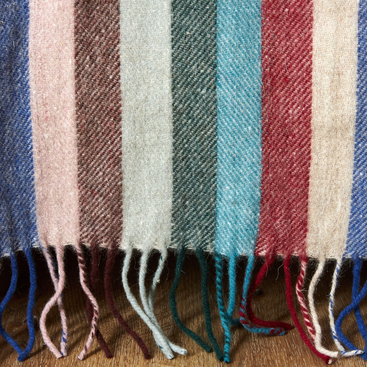 Плед Lana caliente, полосатый - фото № 3