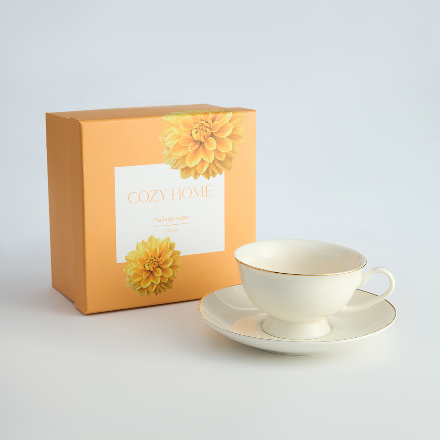 Чайная пара Цветочек/Fiorellino I - фото № 2