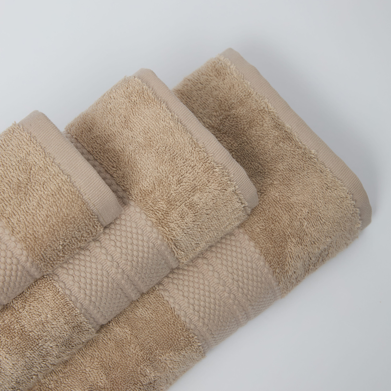 Полотенце Incanto, бежевое - фото № 7